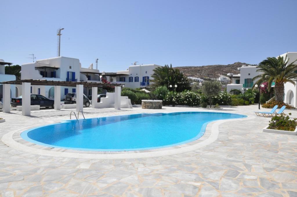 Ornos Mykonos 2 Bedroom House With Swimming Pool Екстер'єр фото